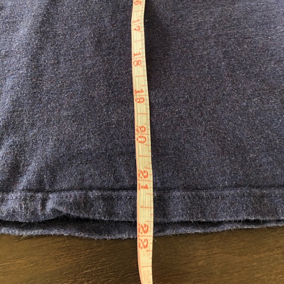 Forever 21 graphic rock & roll blue tee large - Picture 5 of 6